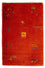 Alfombra Gabbeh - Indus - 90 x 60 cm - rojo