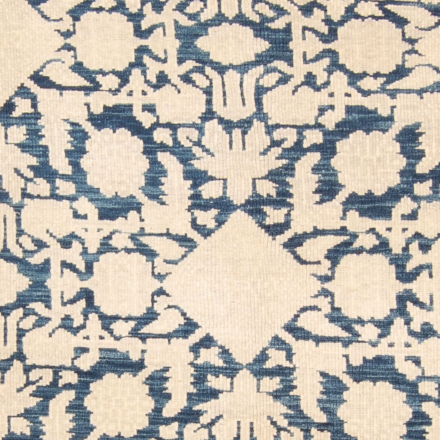 Alfombra de diseño - 279 x 185 cm - azul oscuro