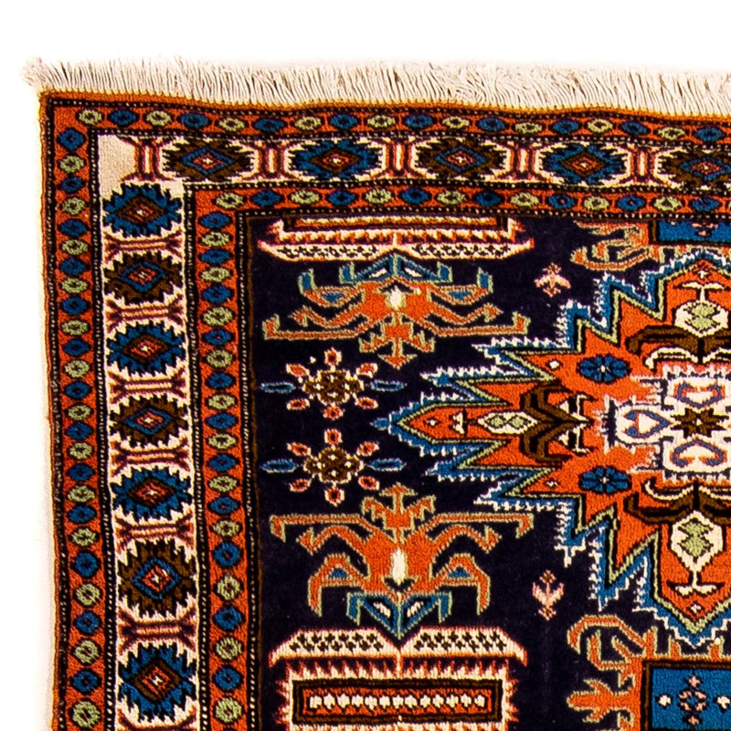 Alfombra persa - Nómada - 170 x 110 cm - azul oscuro