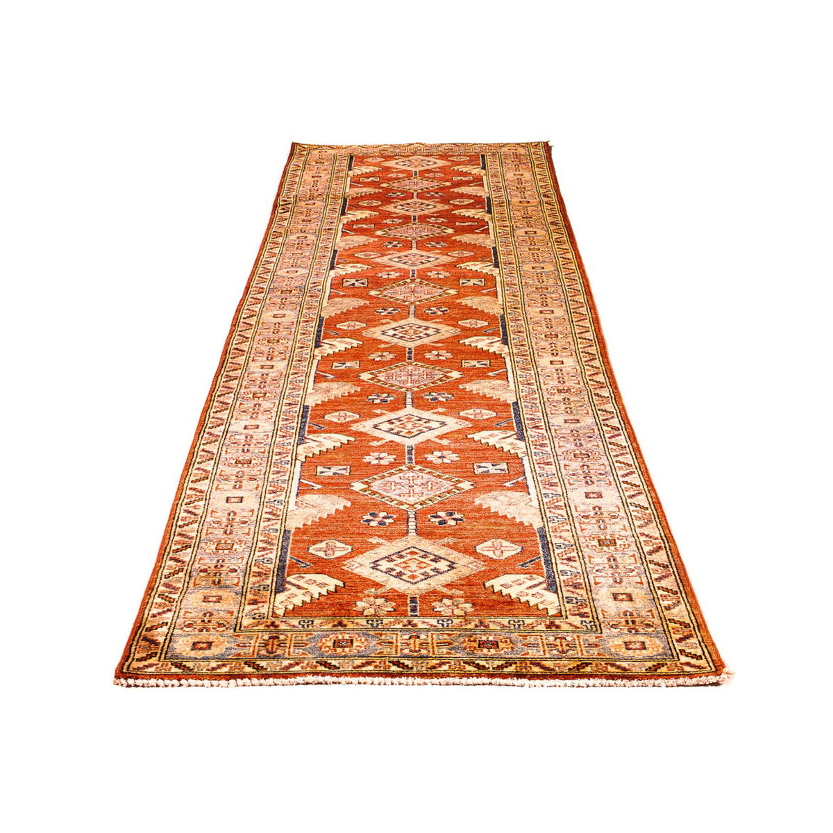 Alfombra de pasillo Alfombra Ziegler - Kazak - 321 x 84 cm - rojo