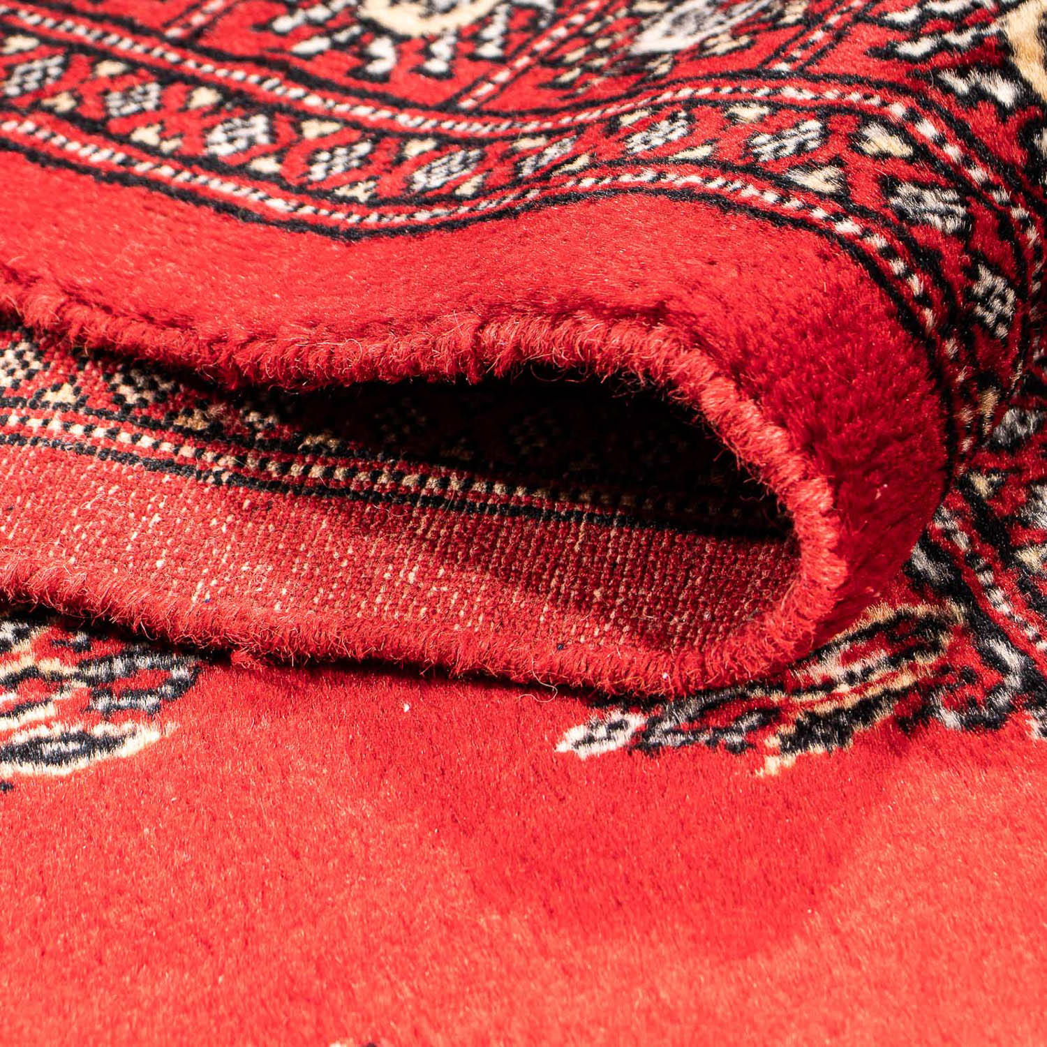 Alfombra de pasillo Alfombra Pakistani - 326 x 76 cm - rojo