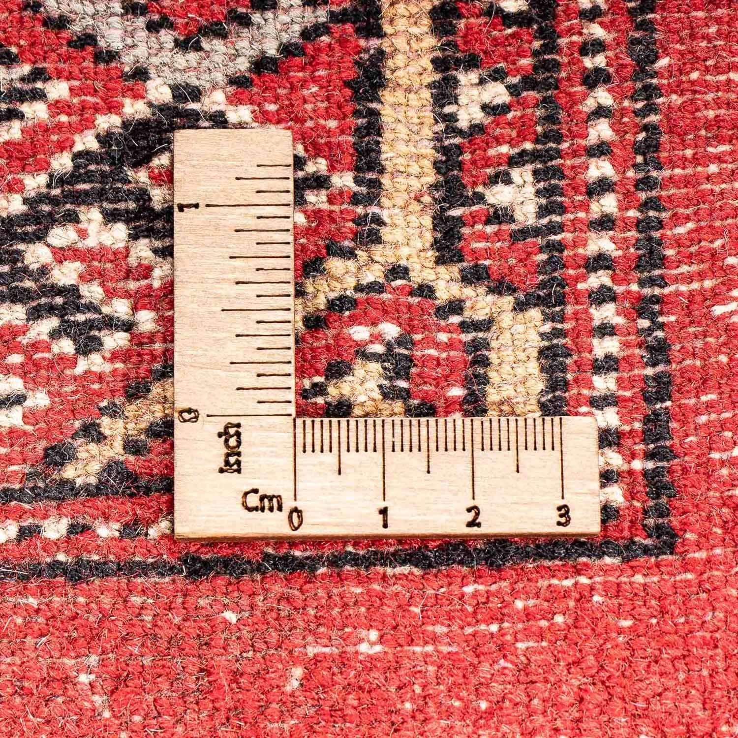 Alfombra de pasillo Alfombra Pakistani - 326 x 76 cm - rojo