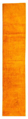 Alfombra de pasillo Alfombra Gabbeh - Loribaft Persa - 395 x 80 cm - naranja