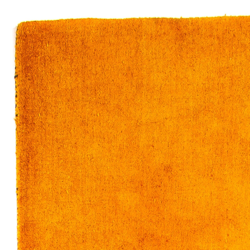 Alfombra de pasillo Alfombra Gabbeh - Loribaft Persa - 395 x 80 cm - naranja