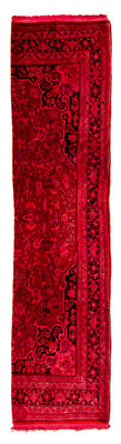Alfombra de pasillo Alfombra persa - Bidjar - 320 x 83 cm - rojo