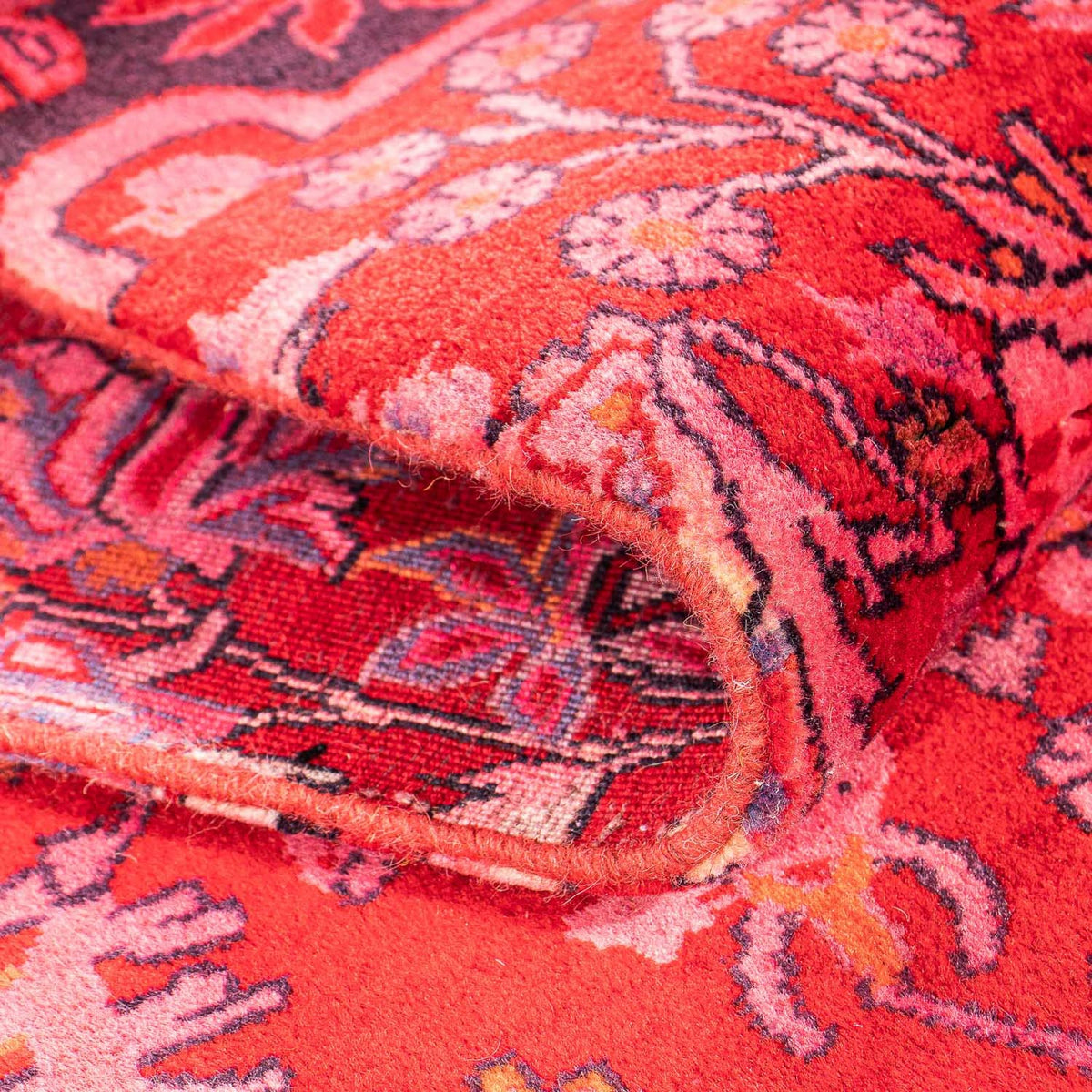 Alfombra de pasillo Alfombra persa - Bidjar - 320 x 74 cm - rojo