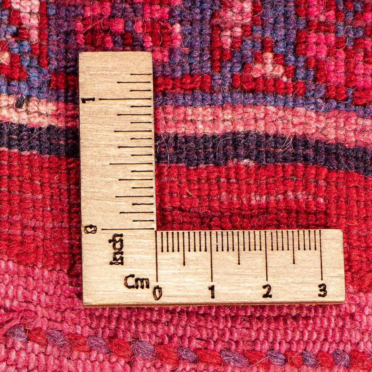 Alfombra de pasillo Alfombra persa - Bidjar - 320 x 74 cm - rojo