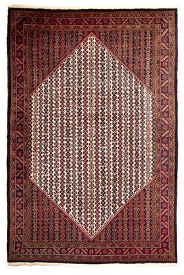 Alfombra persa - Nómada - 310 x 210 cm - marrón