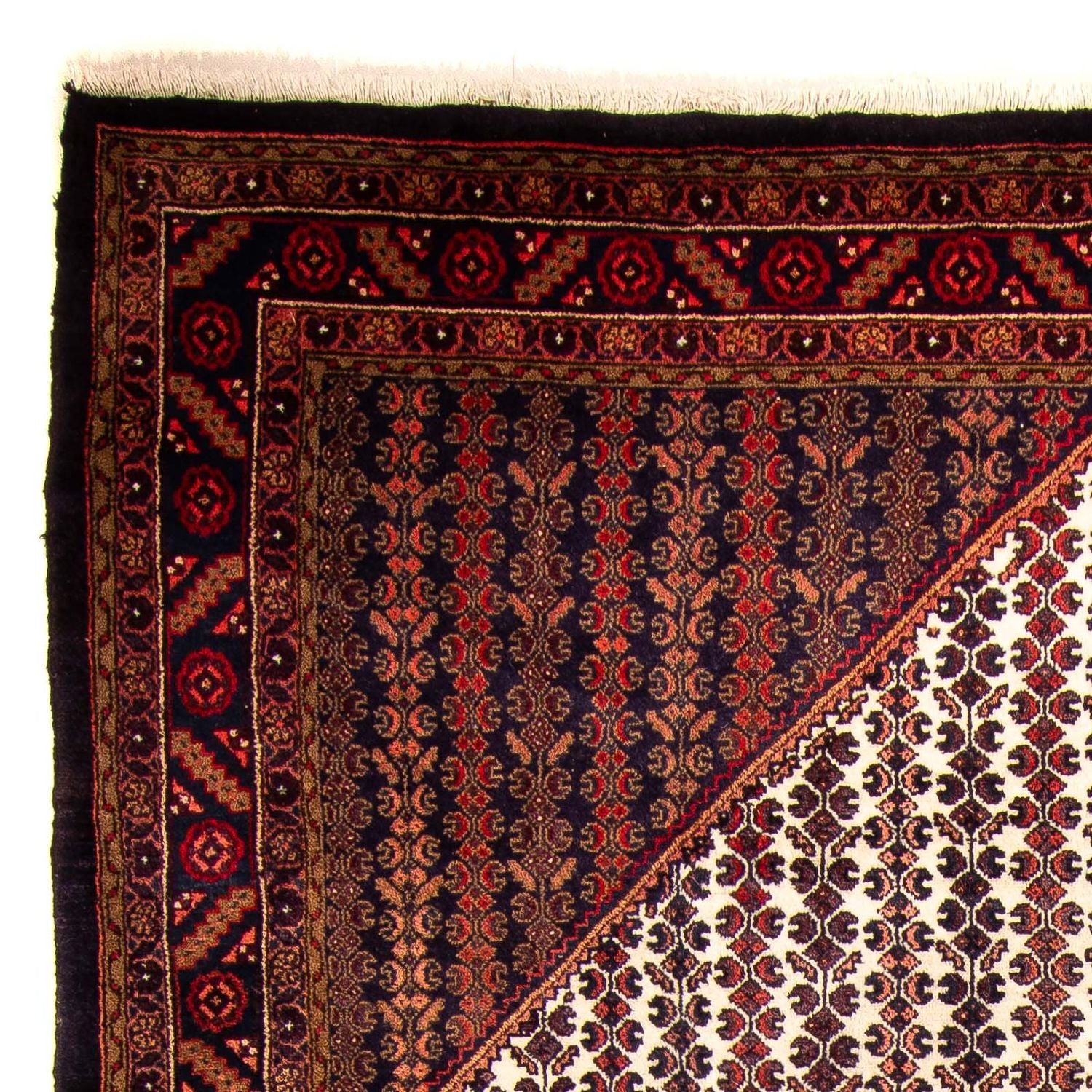 Alfombra persa - Nómada - 310 x 210 cm - marrón