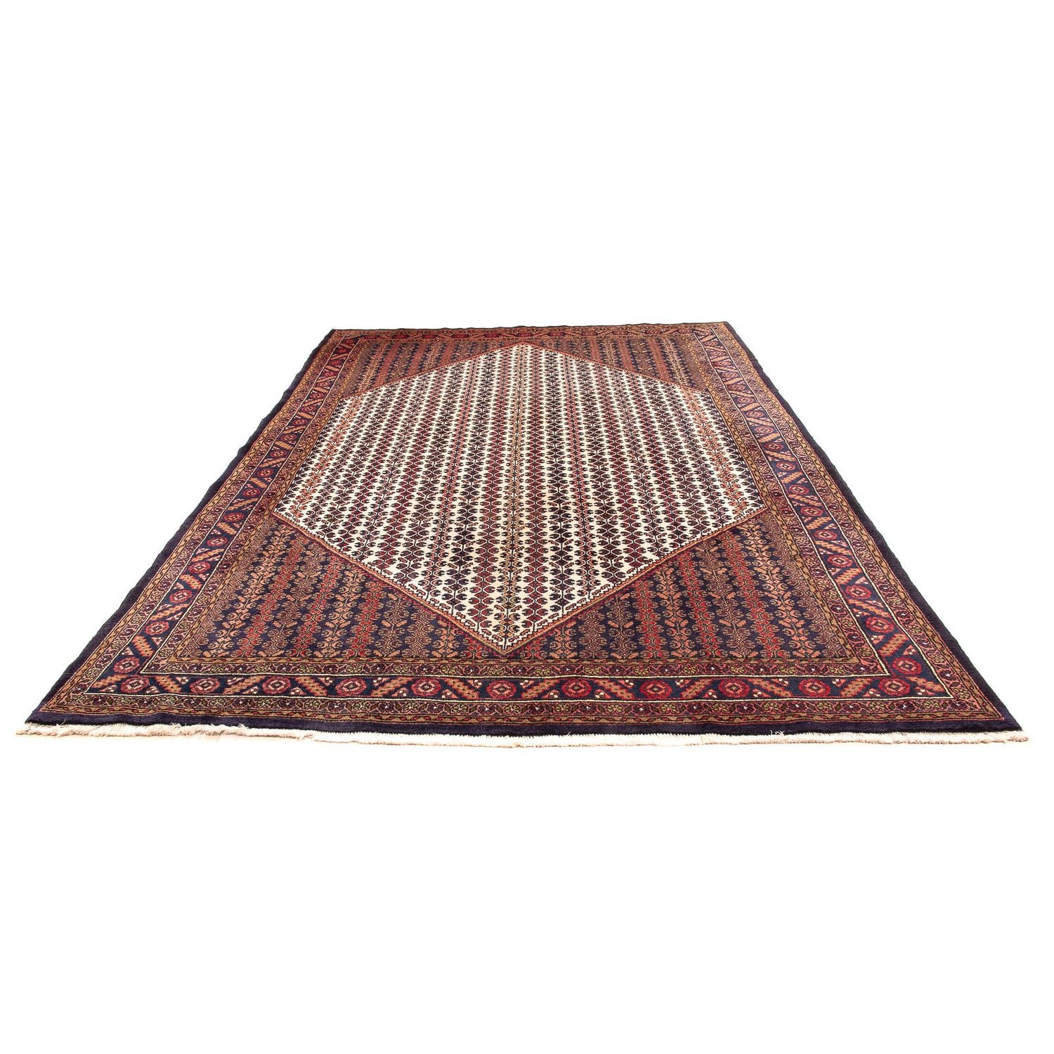Alfombra persa - Nómada - 310 x 210 cm - marrón