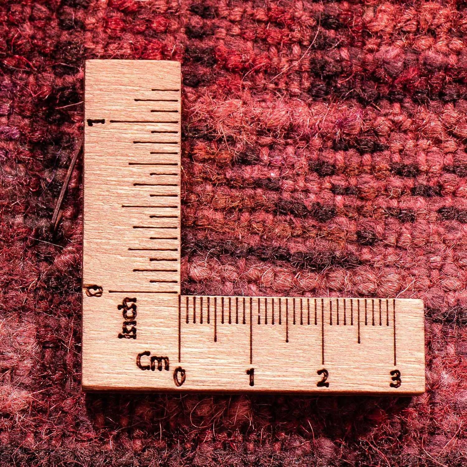 Alfombra de pasillo Alfombra persa - Nómada - 277 x 77 cm - rojo oscuro