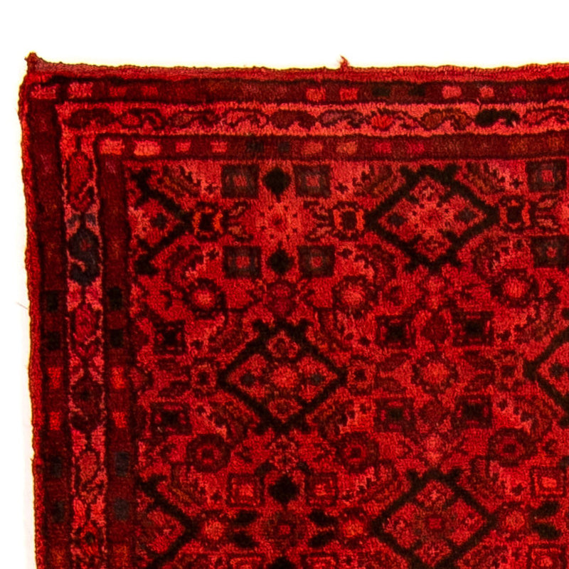 Alfombra de pasillo Alfombra persa - Nómada - 277 x 77 cm - rojo oscuro