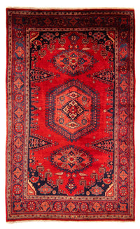 Alfombra persa - Nómada - 333 x 210 cm - rojo oscuro