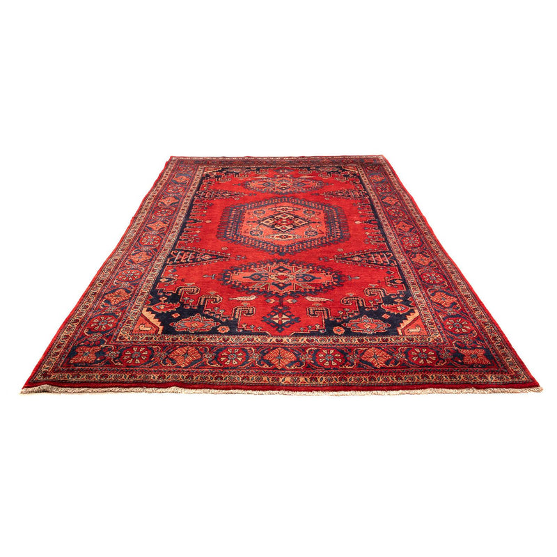 Alfombra persa - Nómada - 333 x 210 cm - rojo oscuro