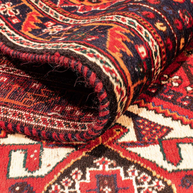 Alfombra de pasillo Alfombra persa - Nómada - 312 x 112 cm - rojo