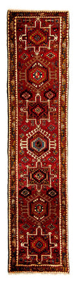 Alfombra de pasillo Alfombra persa - Nómada - 306 x 74 cm - rojo oscuro