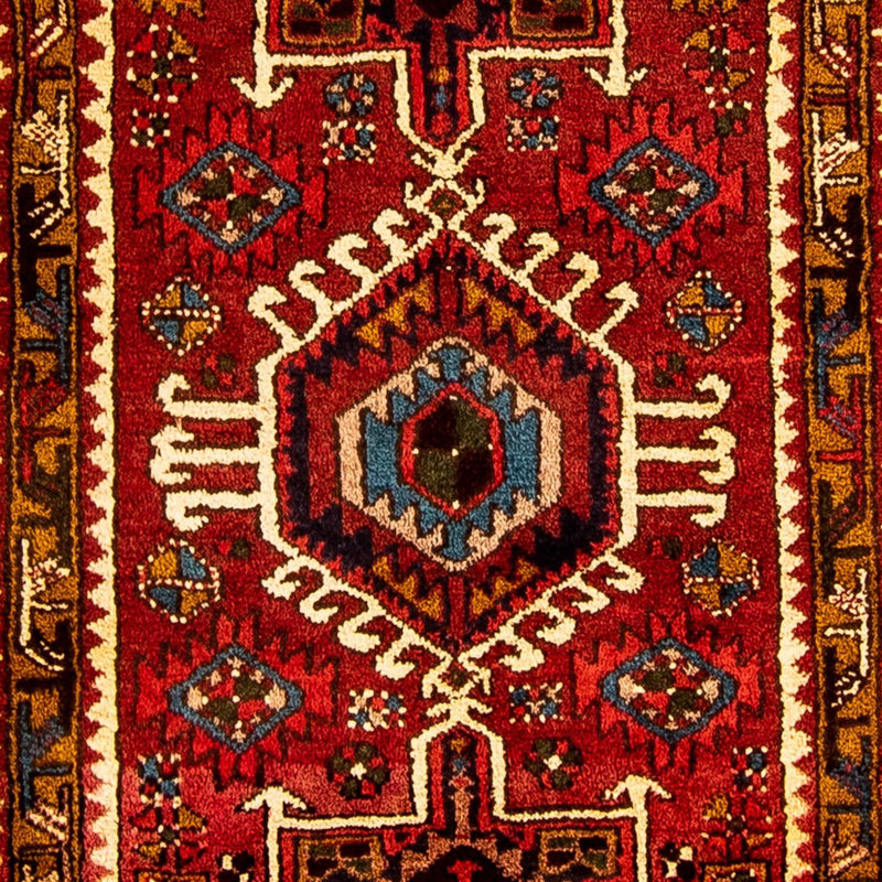 Alfombra de pasillo Alfombra persa - Nómada - 306 x 74 cm - rojo oscuro