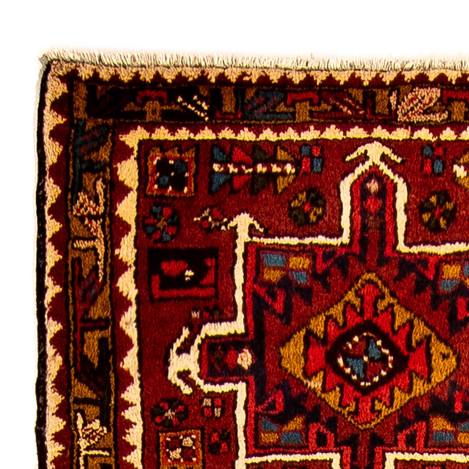 Alfombra de pasillo Alfombra persa - Nómada - 306 x 74 cm - rojo oscuro