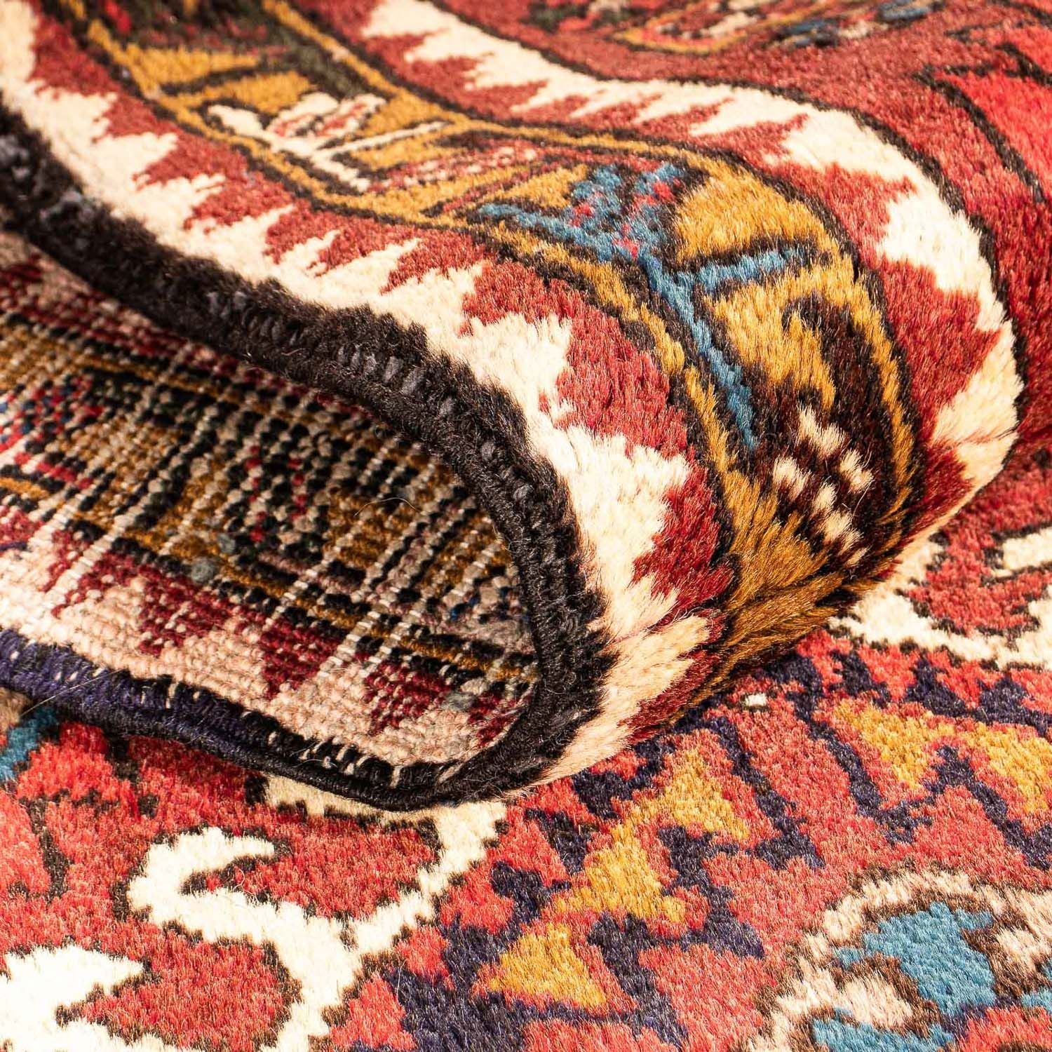 Alfombra de pasillo Alfombra persa - Nómada - 306 x 74 cm - rojo oscuro