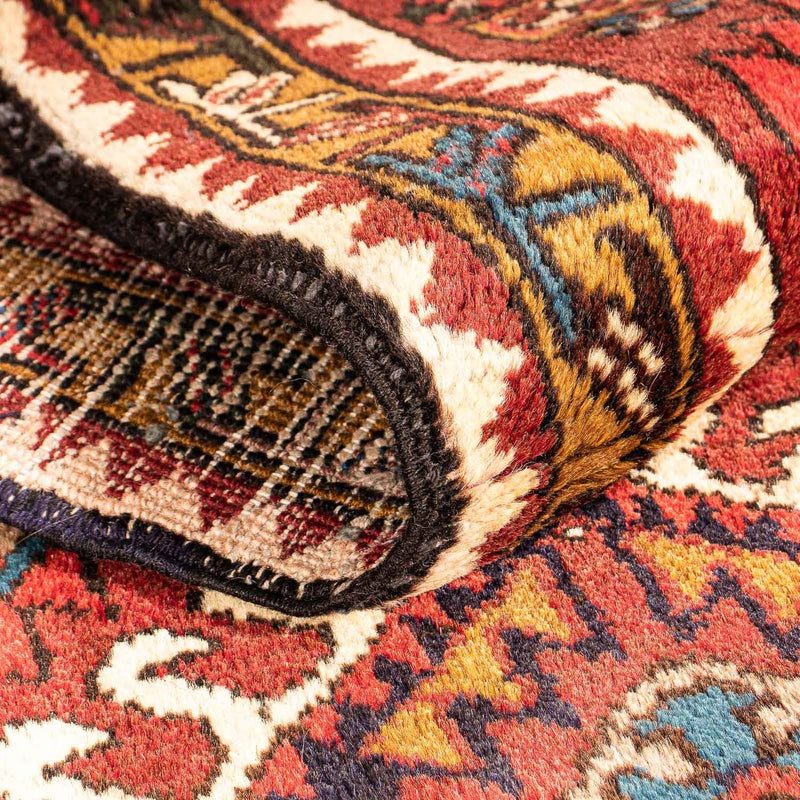 Alfombra de pasillo Alfombra persa - Nómada - 306 x 74 cm - rojo oscuro