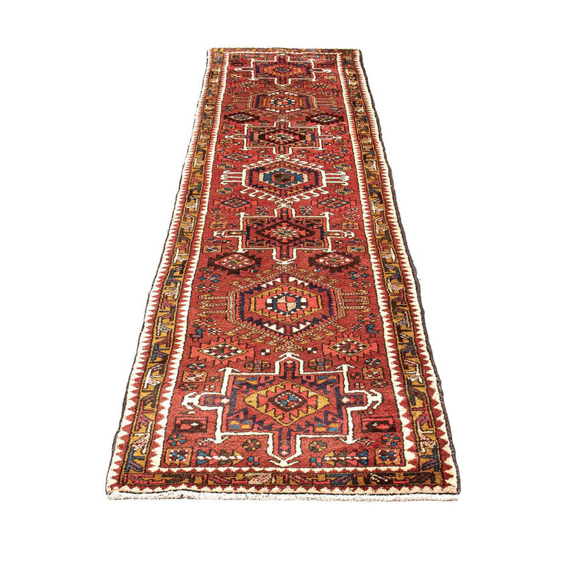 Alfombra de pasillo Alfombra persa - Nómada - 306 x 74 cm - rojo oscuro