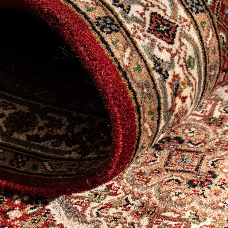 Alfombra de pasillo Alfombra oriental - Tabriz - 296 x 83 cm - rojo oscuro