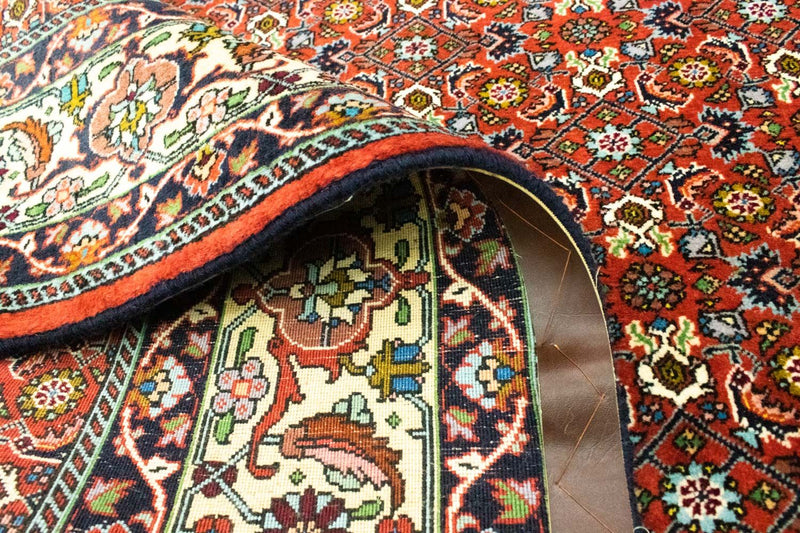 Alfombra persa - Bidjar - 250 x 200 cm - rojo