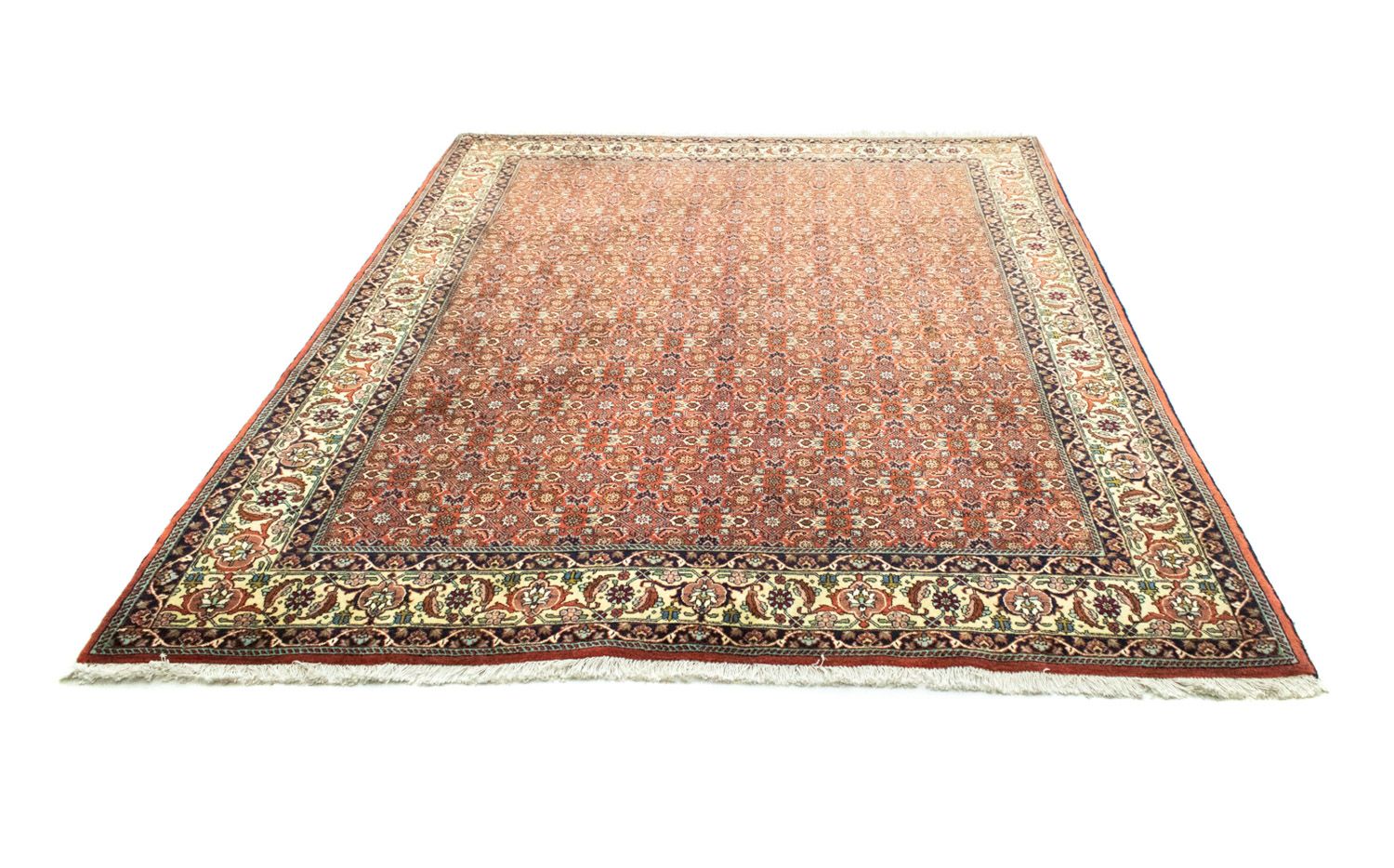 Alfombra persa - Bidjar - 250 x 200 cm - rojo