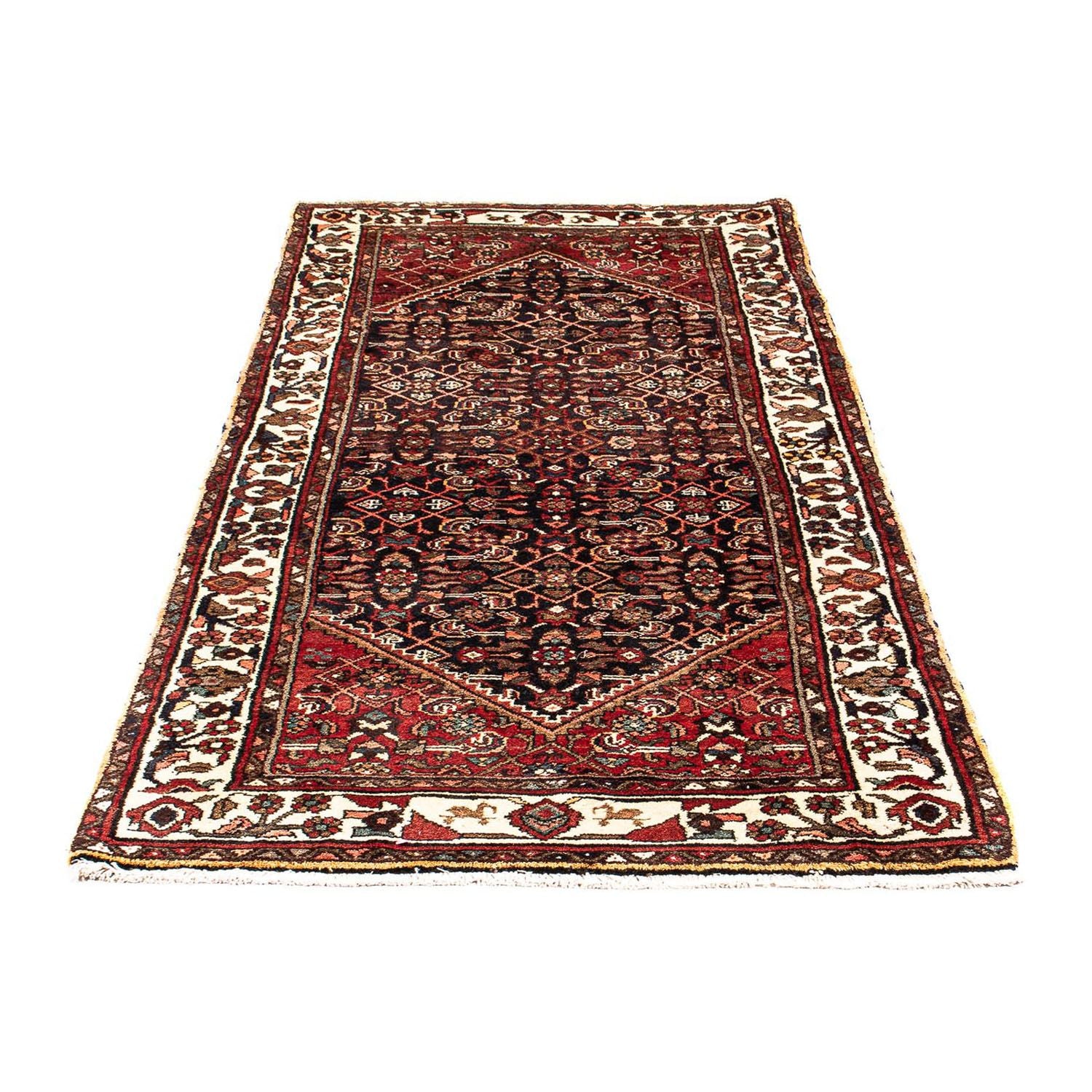 Alfombra de pasillo Alfombra persa - Nómada - 228 x 100 cm - azul oscuro