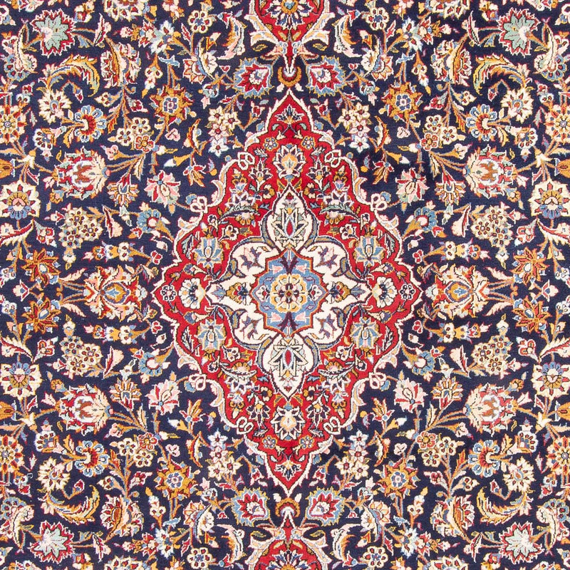 Alfombra persa - Keshan - 362 x 267 cm - azul oscuro