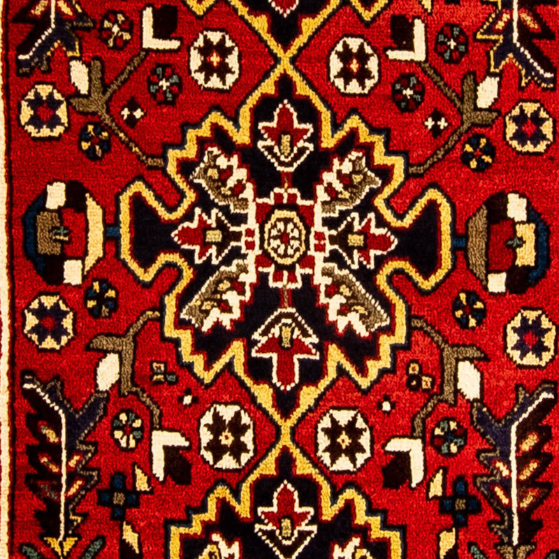 Alfombra de pasillo Alfombra persa - Nómada - 213 x 86 cm - rojo oscuro