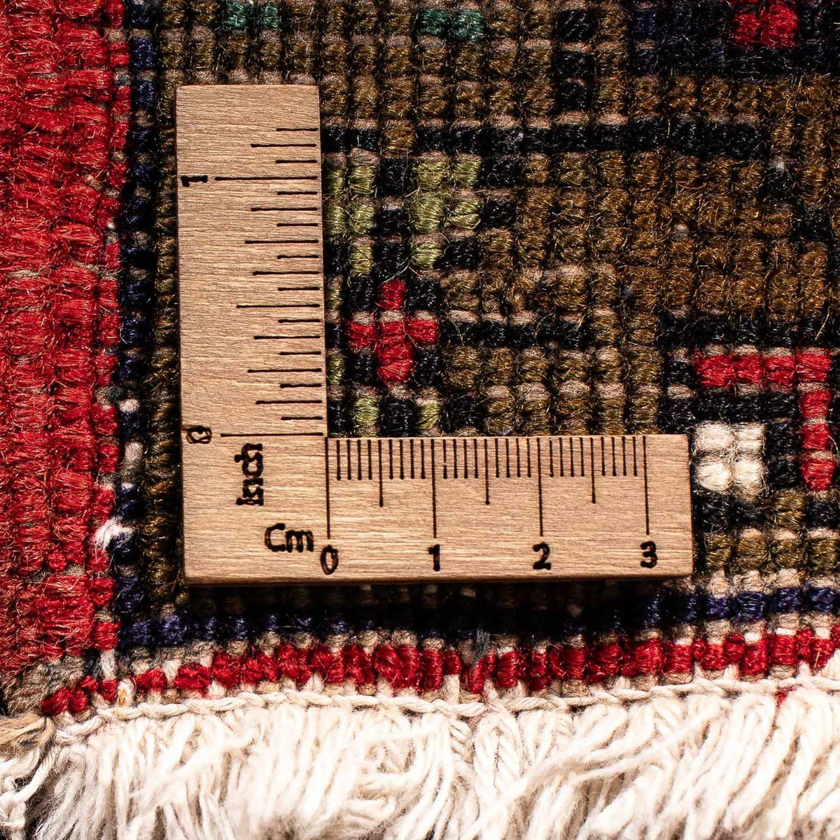 Alfombra de pasillo Alfombra persa - Nómada - 213 x 86 cm - rojo oscuro