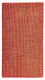 Alfombra Kelim - Tendencia - 160 x 91 cm - rojo