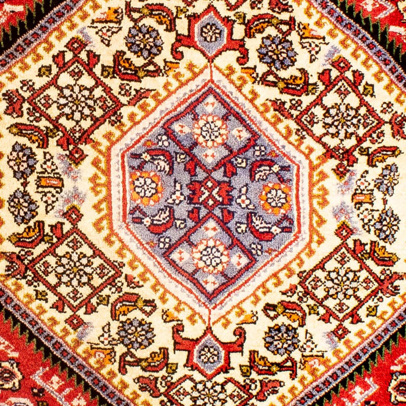 Alfombra persa - Bidjar cuadrado  - 85 x 80 cm - rojo