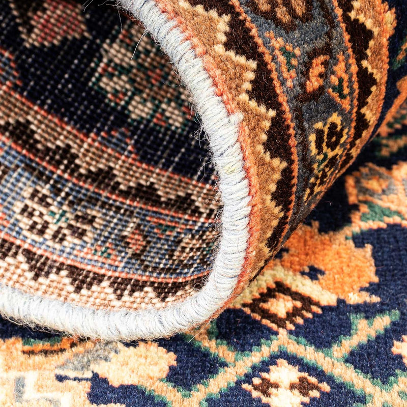 Alfombra persa - Nómada - 119 x 70 cm - azul oscuro
