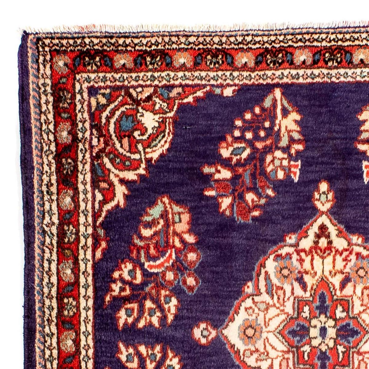 Alfombra persa - Clásica - 91 x 68 cm - púrpura