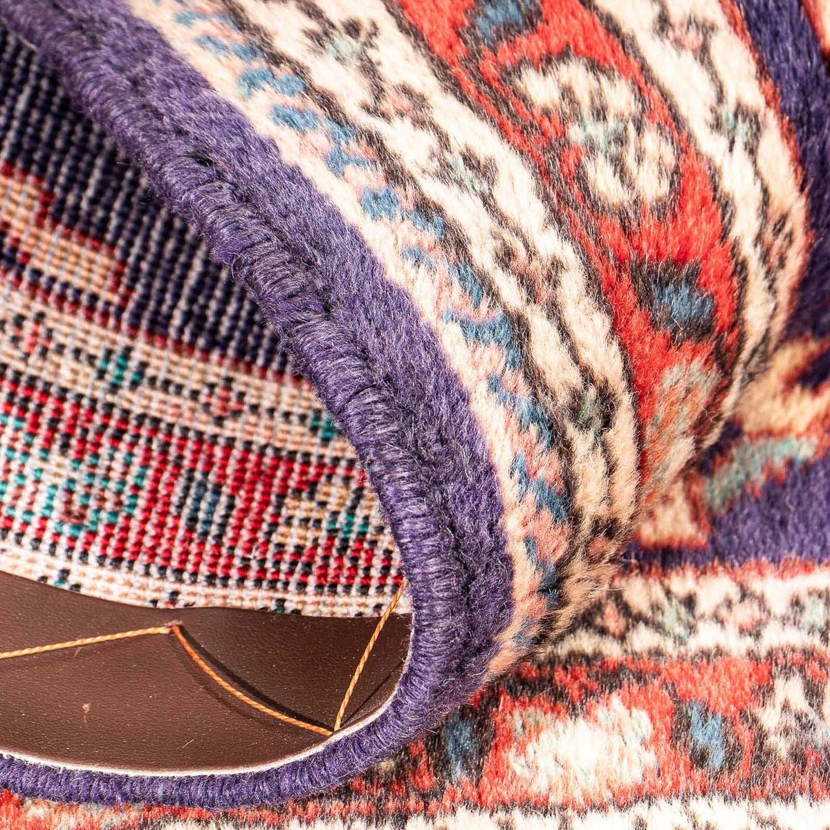 Alfombra persa - Clásica - 91 x 68 cm - púrpura