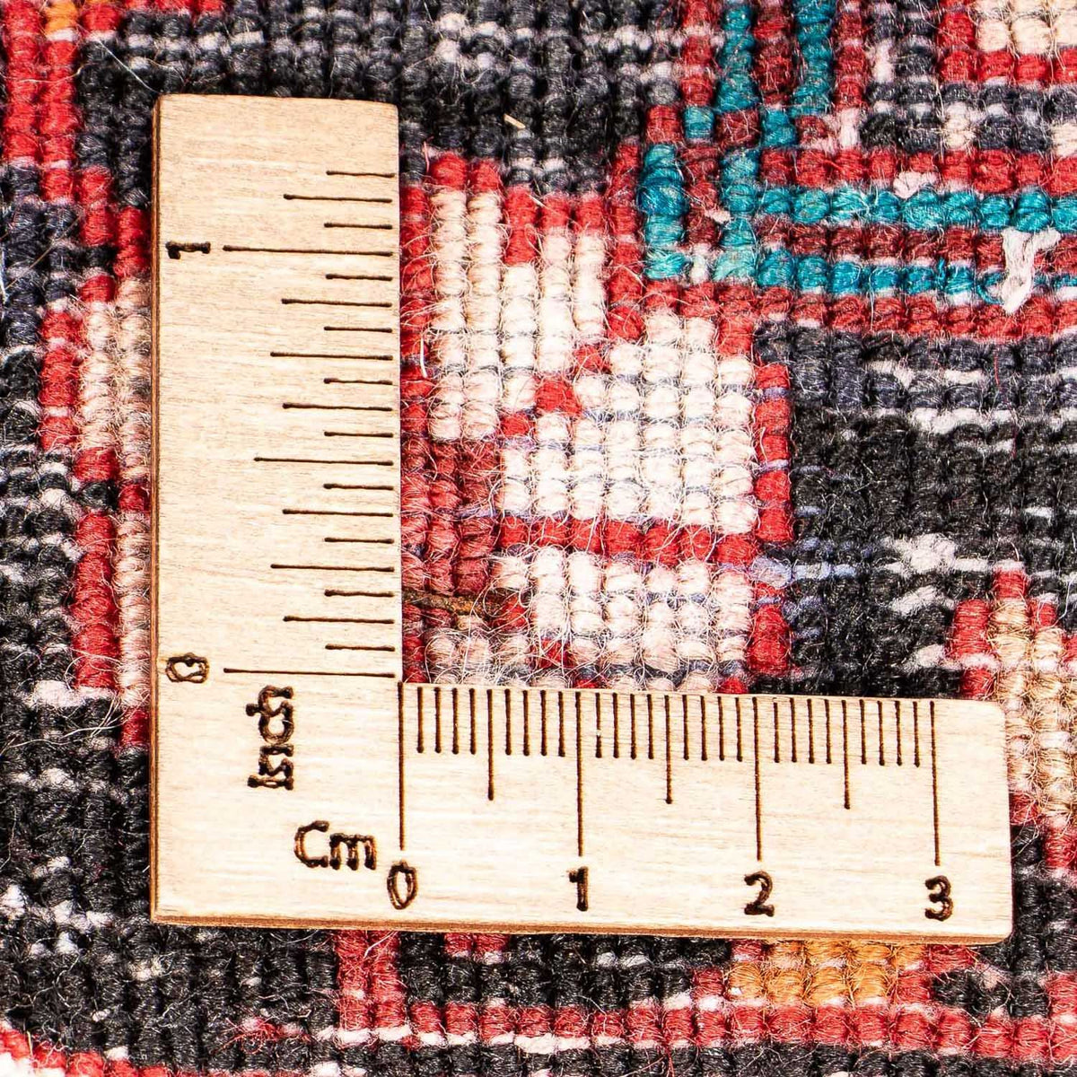 Alfombra persa - Clásica - 95 x 60 cm - rojo oscuro