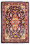 Alfombra persa - Clásica - 98 x 75 cm - azul oscuro