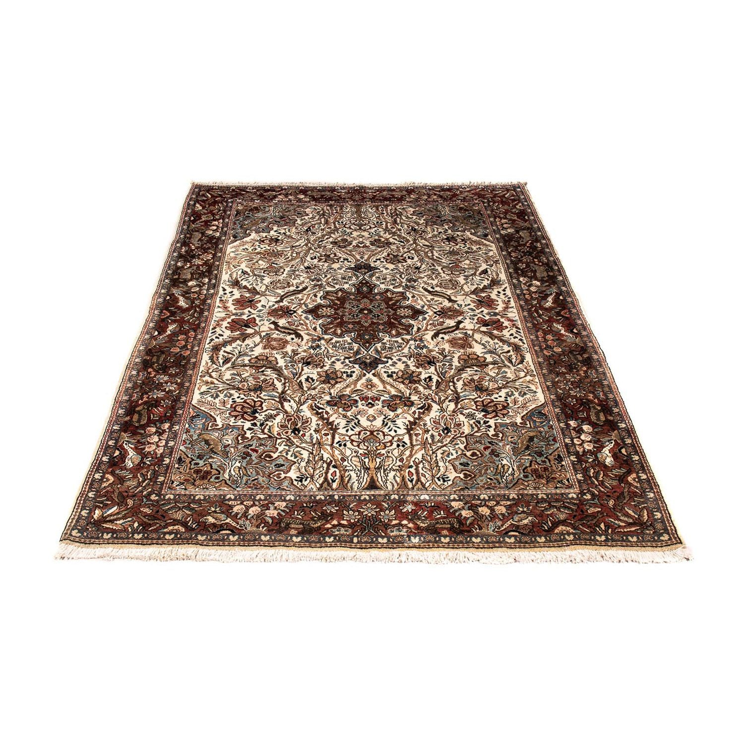 Alfombra oriental - Indus - 205 x 130 cm - beige