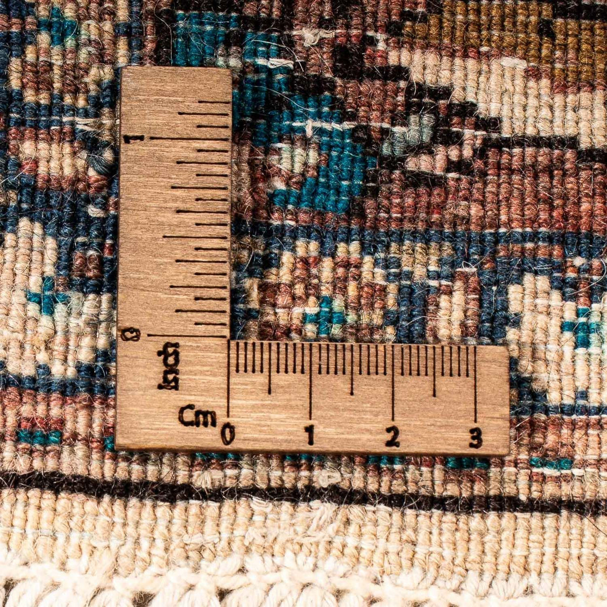 Alfombra oriental - Indus - 205 x 130 cm - beige