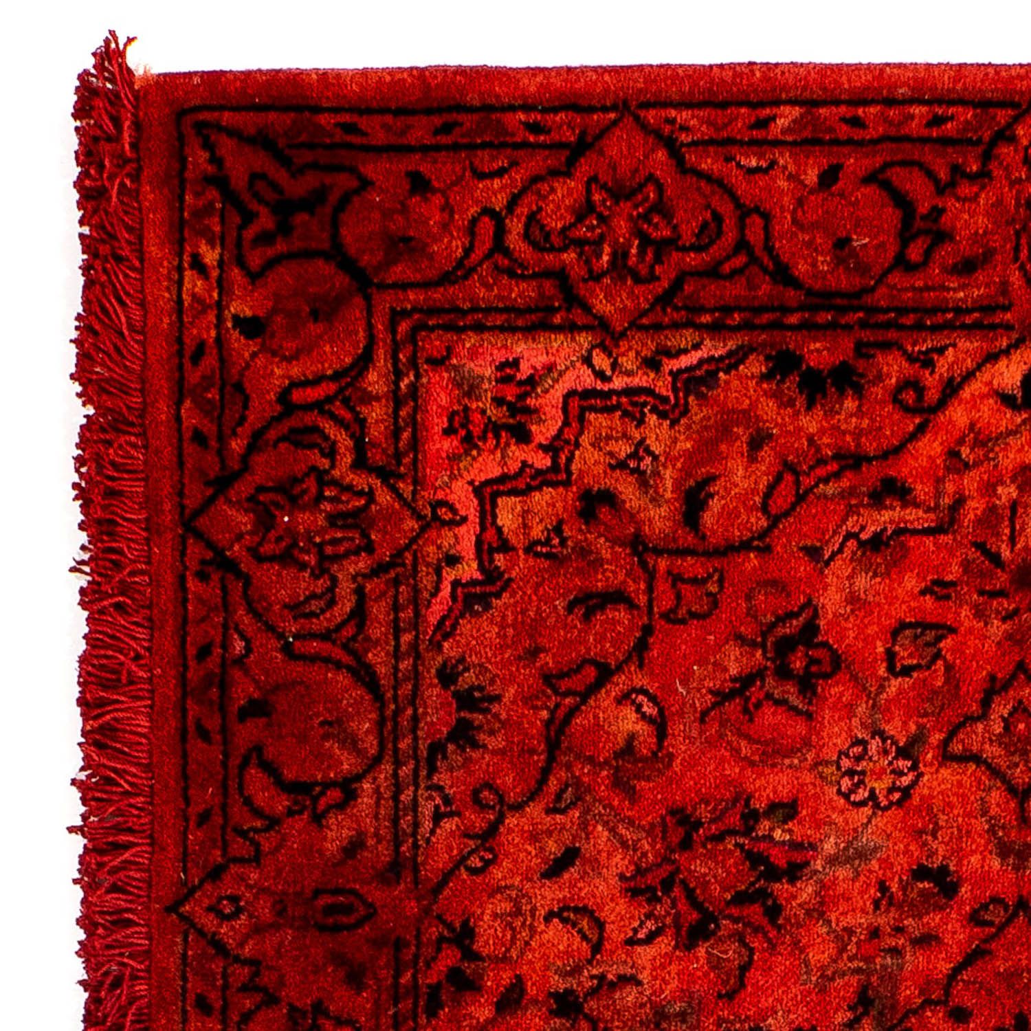 Alfombra persa - Keshan - 98 x 70 cm - rojo oscuro