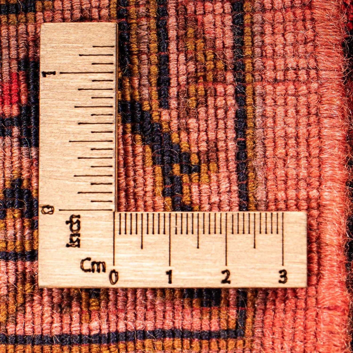 Alfombra persa - Keshan - 98 x 70 cm - rojo oscuro