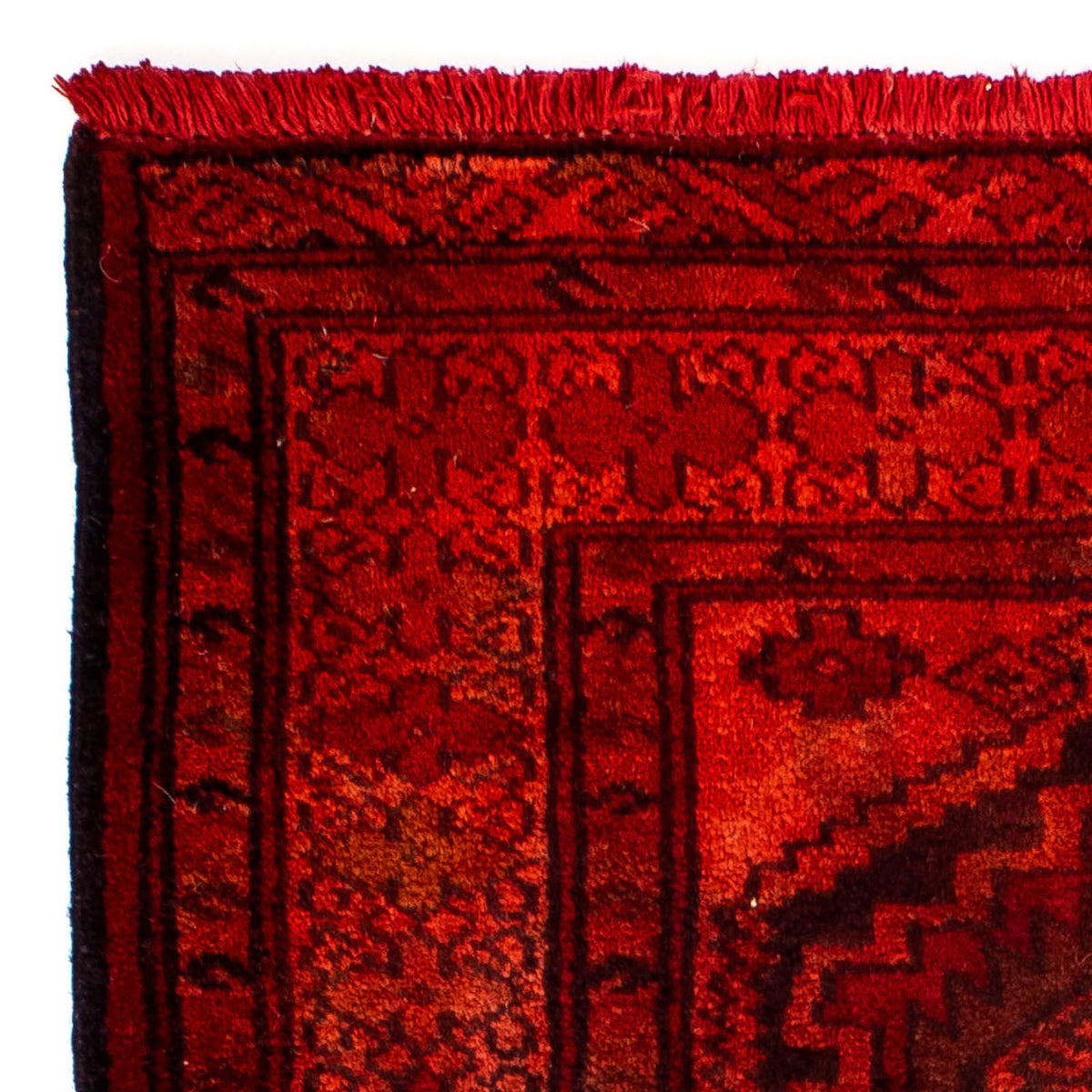 Alfombra persa - Nómada - 103 x 70 cm - rojo oscuro