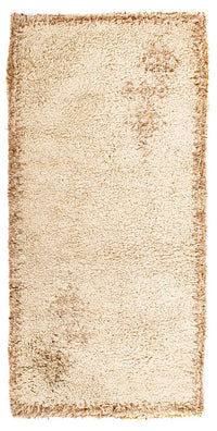 Alfombra bereber - 140 x 70 cm - beige
