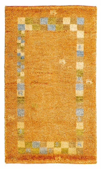 Alfombra Gabbeh - Indus - 110 x 65 cm - oro