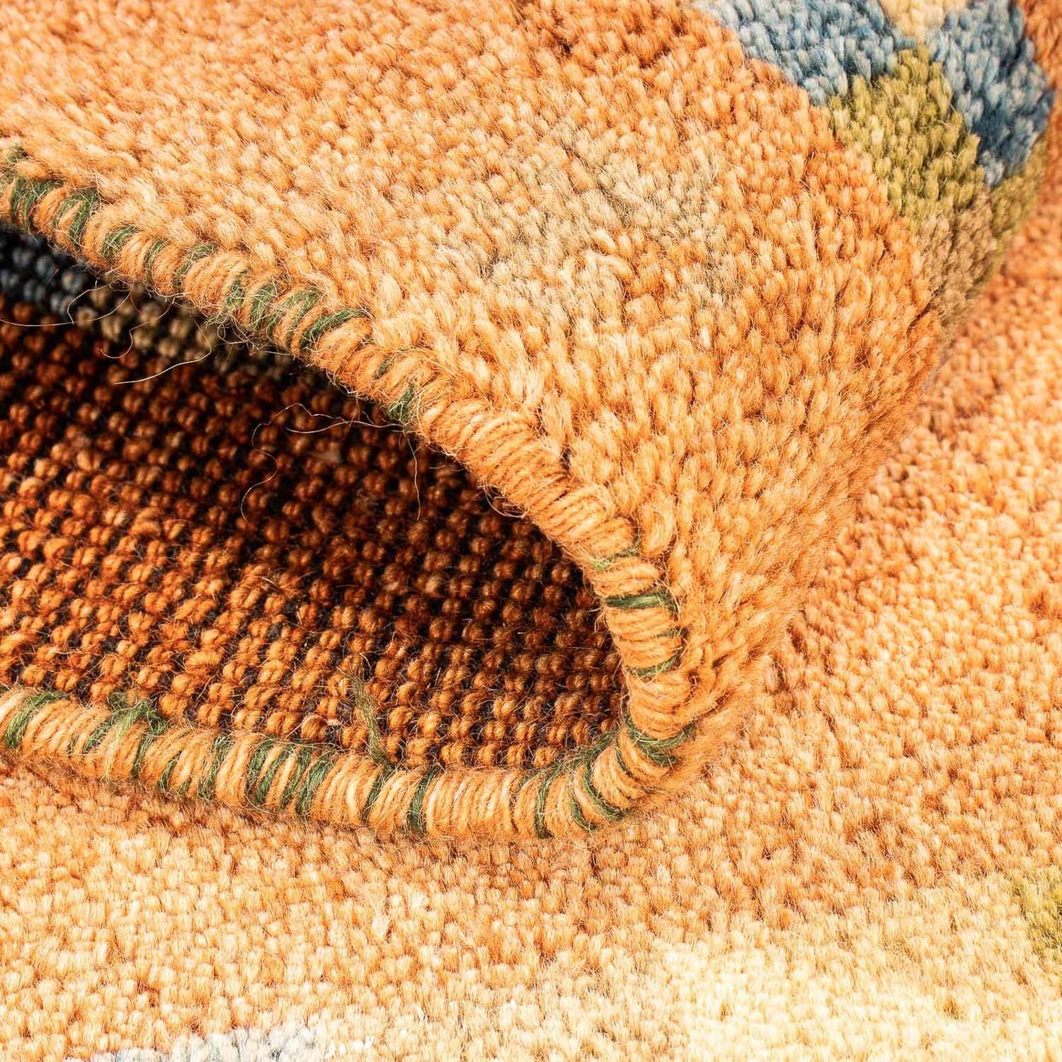 Alfombra Gabbeh - Indus - 110 x 65 cm - oro