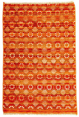 Alfombra de diseño - 92 x 62 cm - naranja