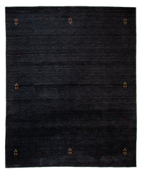 Alfombra Gabbeh - Indus - 345 x 245 cm - azul oscuro