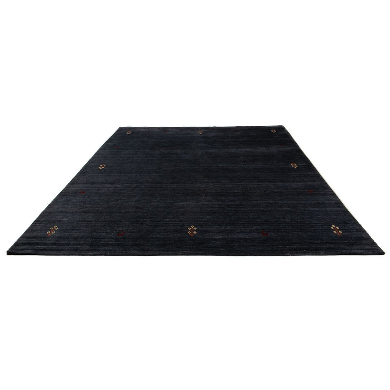 Alfombra Gabbeh - Indus - 345 x 245 cm - azul oscuro